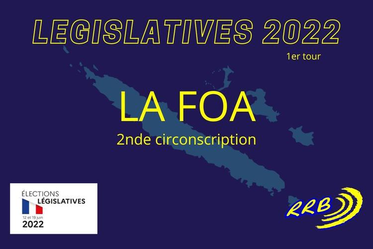 1er Tour Législatives 2022 : Nicolas Metzdorf en tête à La Foa