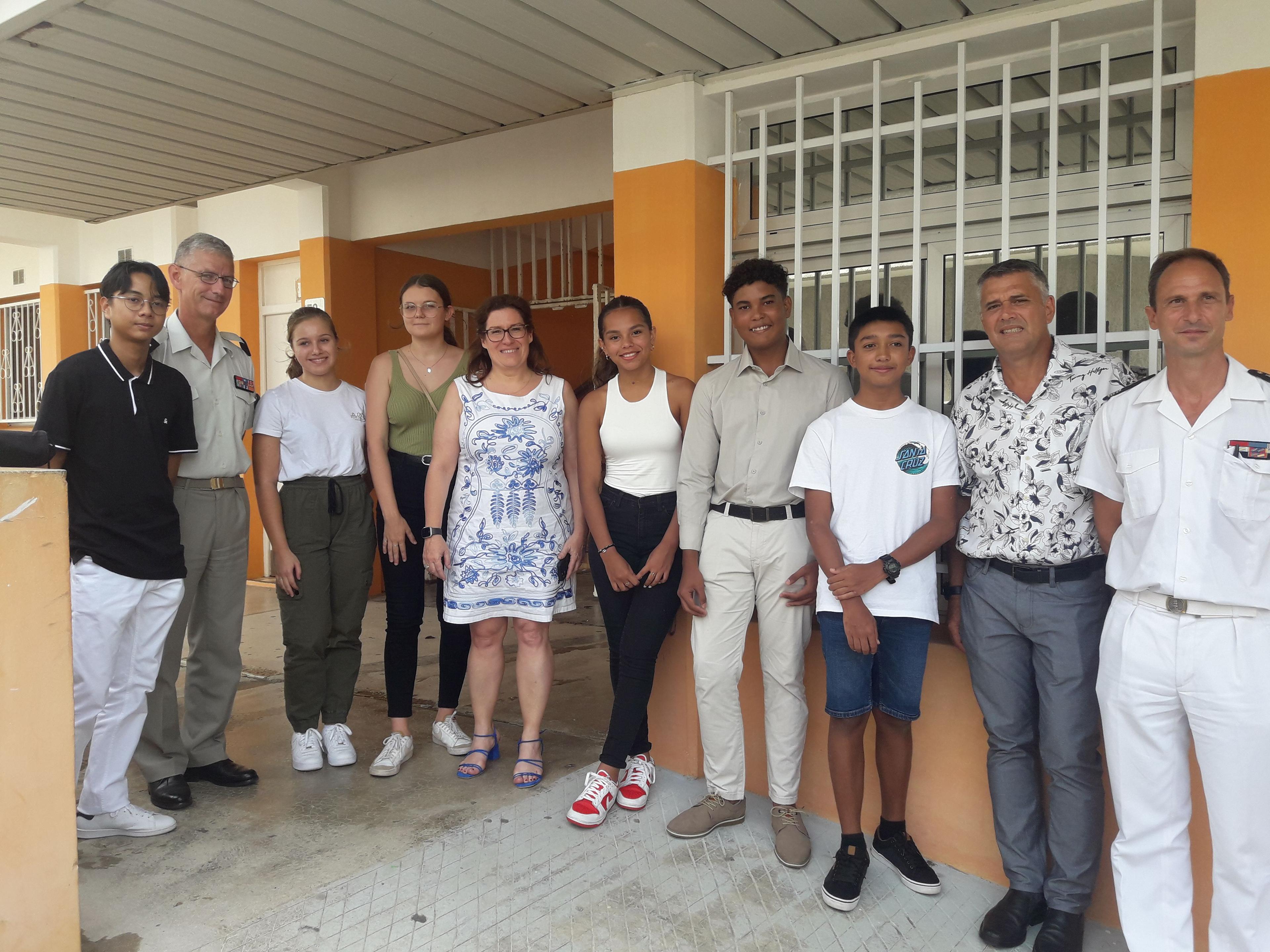 LE TROPHEE CAP-CITOYEN 2022 REMIS AU COLLEGE SAINT JOSEPH DE CLUNY