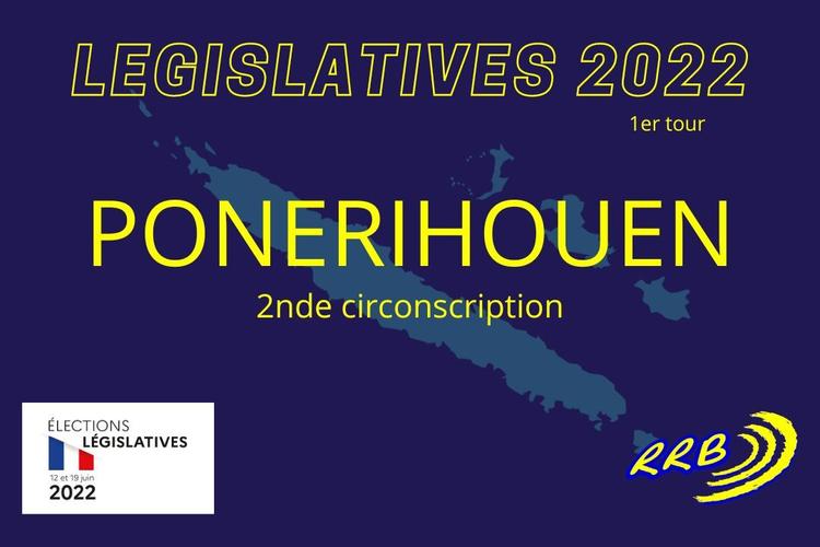 1er Tour Législatives 2022 : Gérard Reignier en tête à Ponérihouen