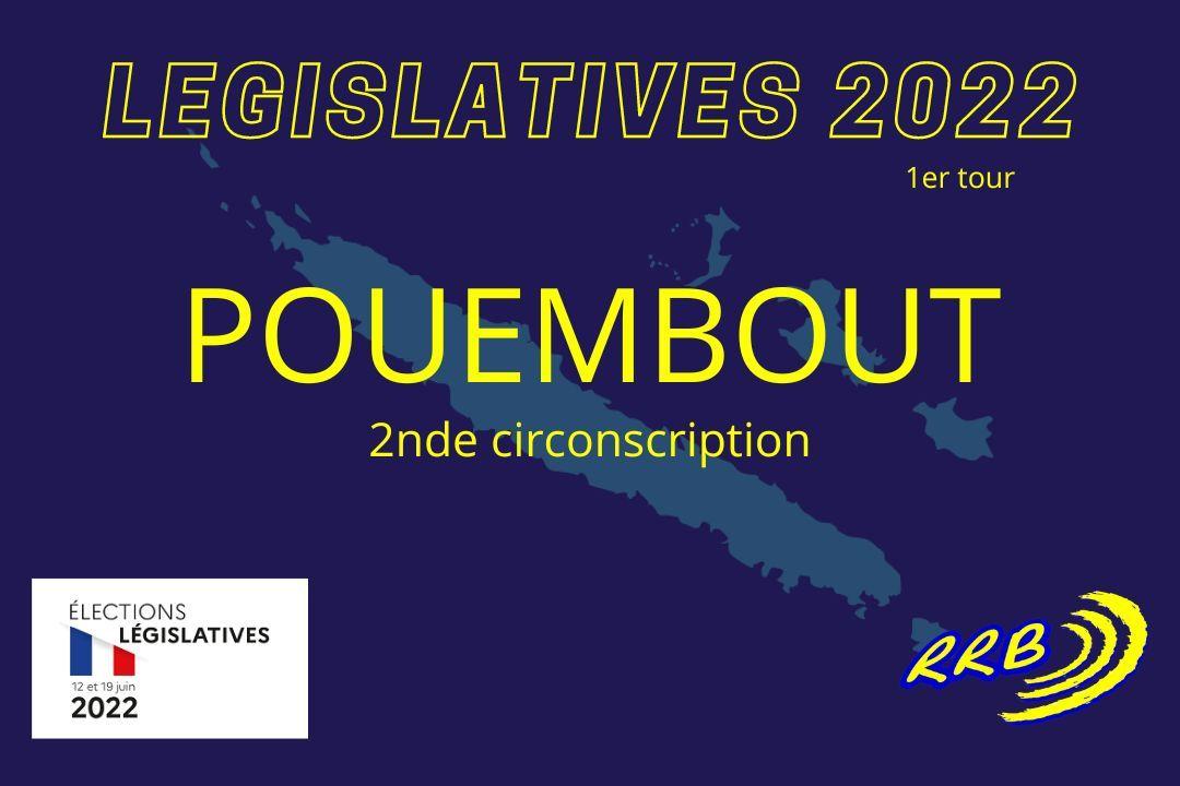 1er Tour Législatives 2022 : Nicolas Metzdorf devant Gérard Reignier à Pouembout