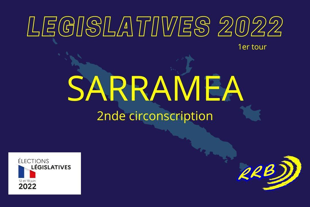 1er Tour Législatives 2022 : Gérard Reigner en tête à Sarraméa