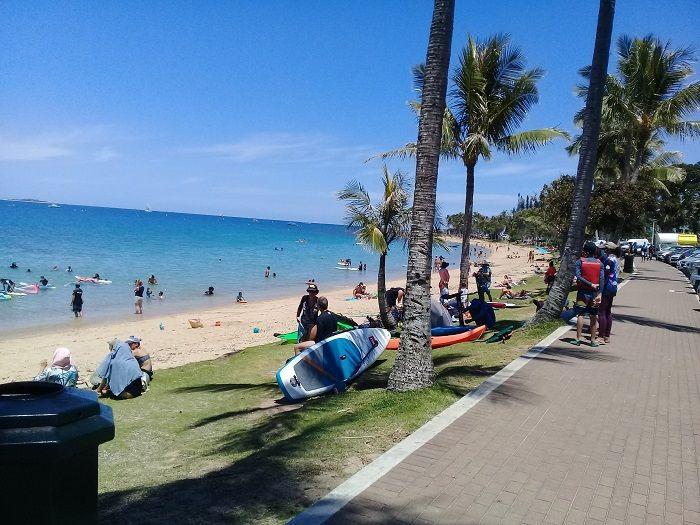 Dernière "sortie plage" du long weekend à Nouméa.