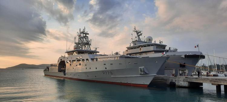 Le Patrouilleur Outre-Mer Auguste Bénébig est arrivé à bon port