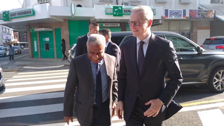 Bruno Lemaire s'est rendu au gouvernement hier