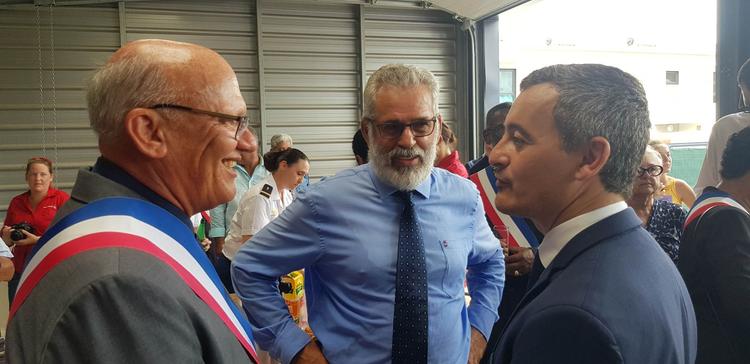 Gérald Darmanin a inauguré ce matin la brigade de St Michel au Mont Dore