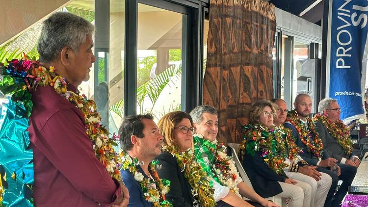 Gérald Darmanin présent ce matin à l’inauguration du foyer Wallisien et futunien qui a été rénové 