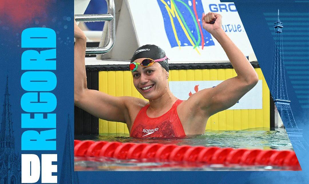 Emma Terebo championne de France sur 100m dos