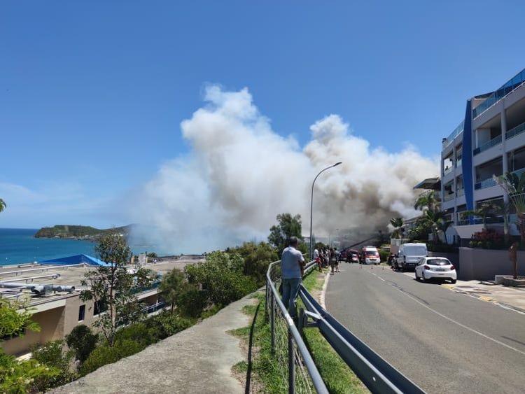 Un feu d'appartement Baie des Citrons