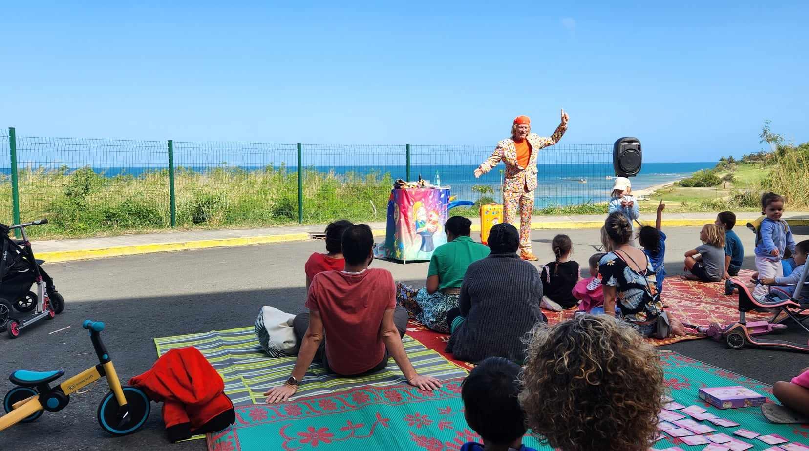 Guy Raguin "en mission" pour redonner le sourire aux petits et grands