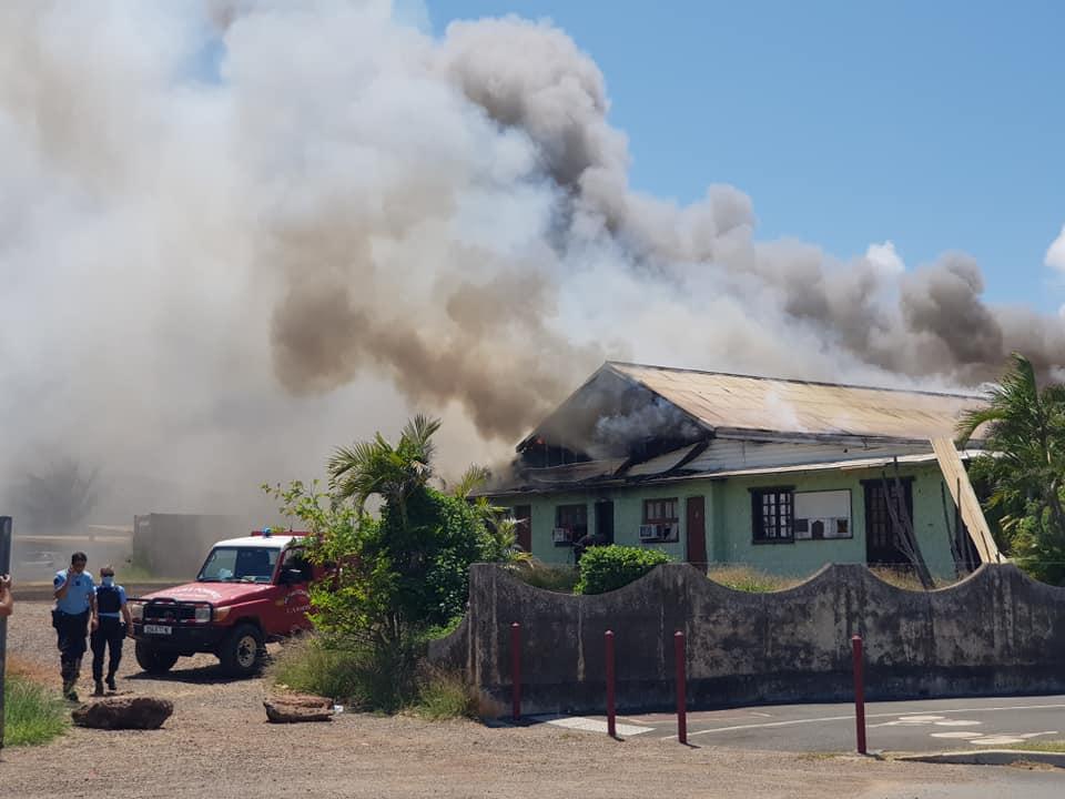 Nouvel incendie au Grand Cerf de Koumac