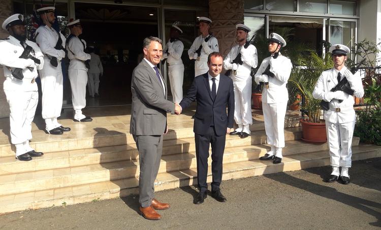 France Australie : Sébastien Lecornu accueille Richard Marles
