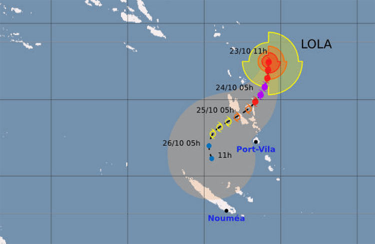 Un cyclone en octobre !