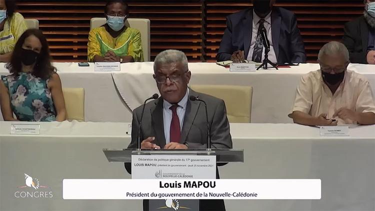 Louis Mapou fait sa déclaration de politique générale