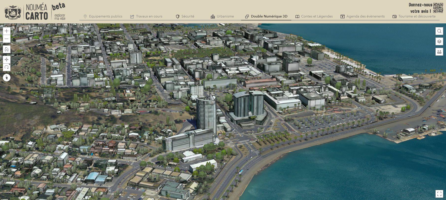 Nouméa Carto : la nouvelle carte interactive de la ville