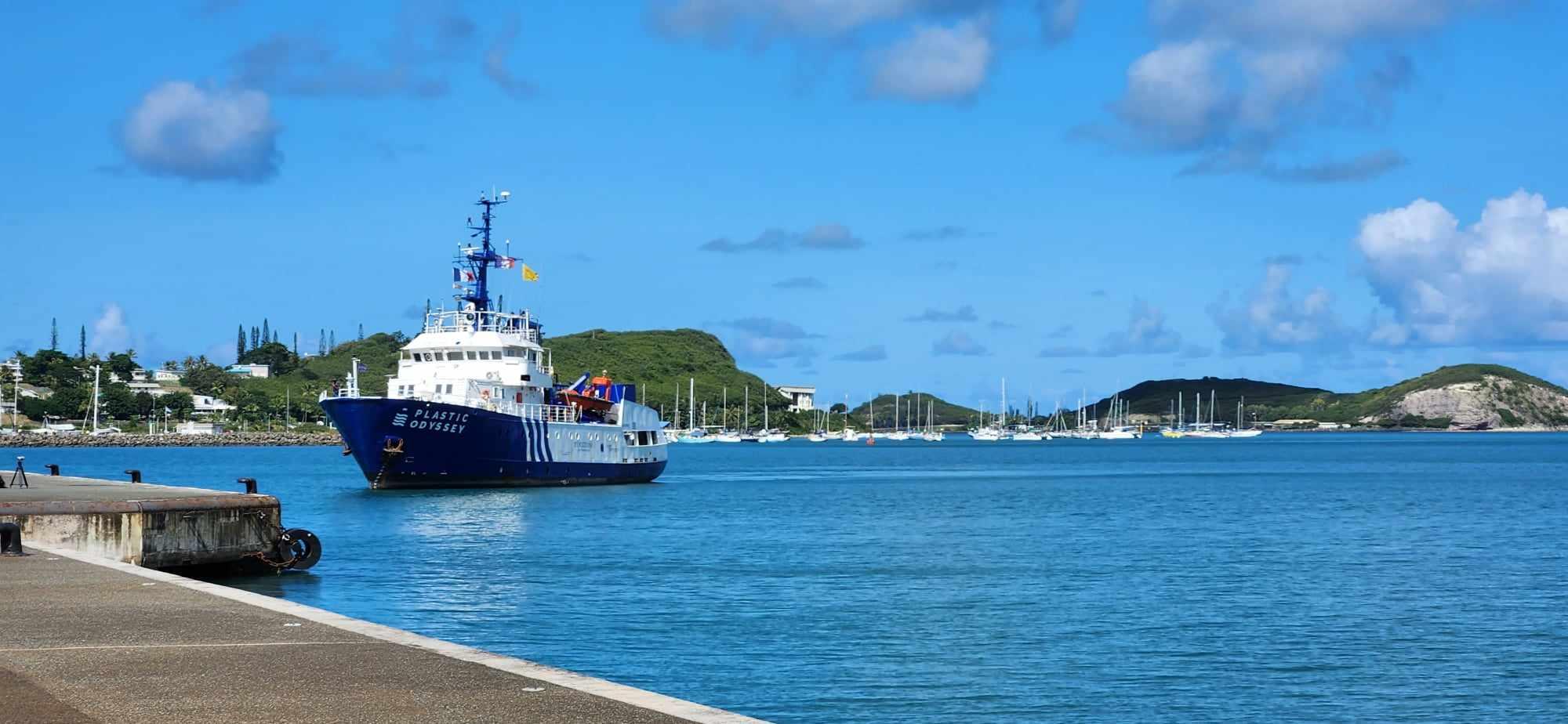 Le Plastic Odyssey arrive en Nouvelle Calédonie