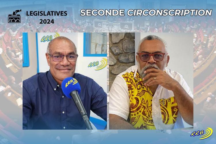 Législatives 2024 : Emmanuel Tjibaou et Alcide Ponga qualifiés pour le 2nd tour