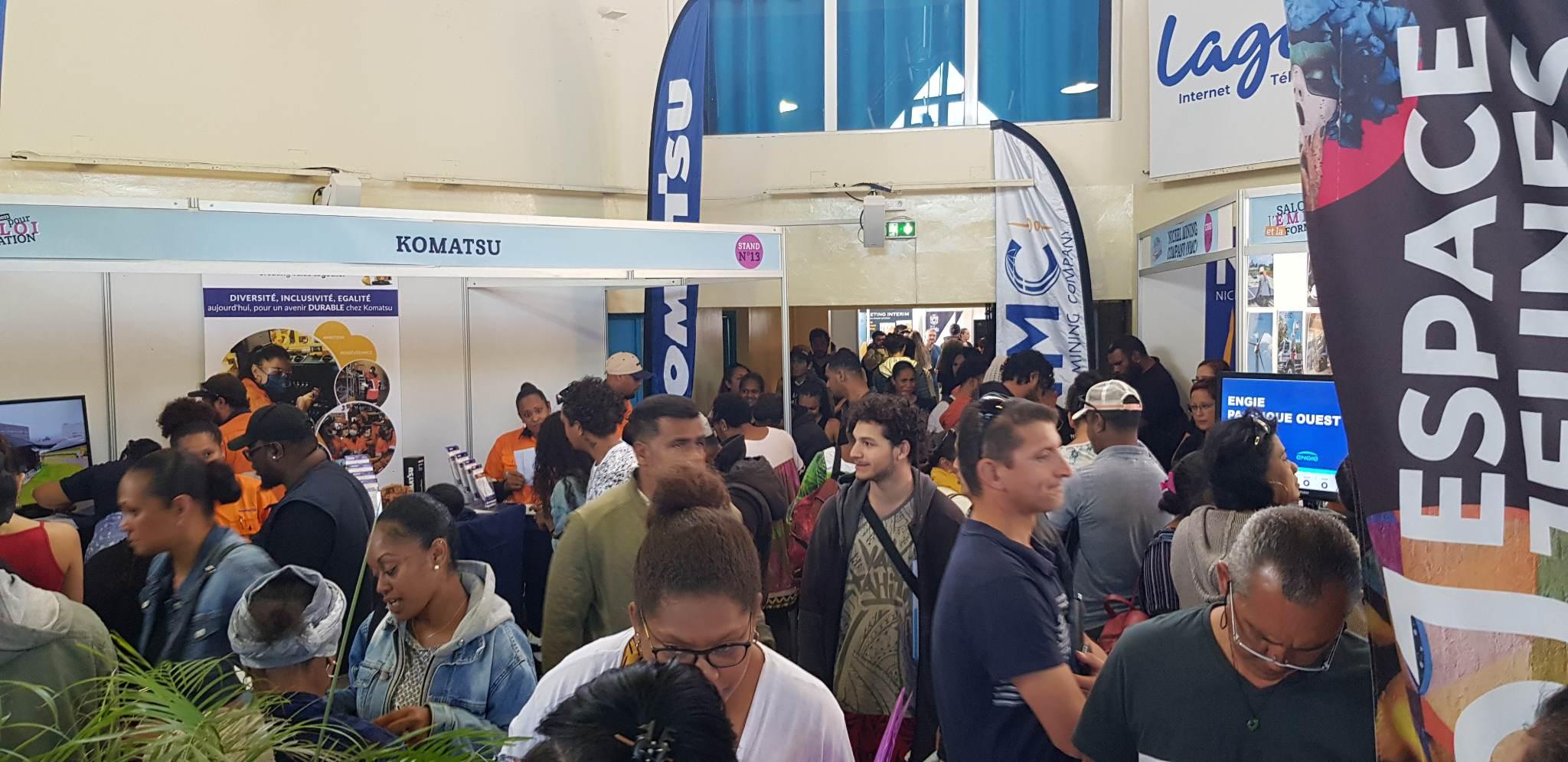 Forte affluence pour le Salon de l'emploi et de la formation