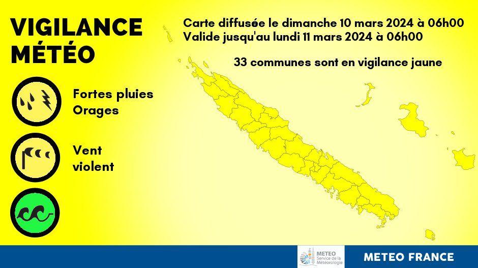 Météo : des rafales de vent à 90km/h ce dimanche