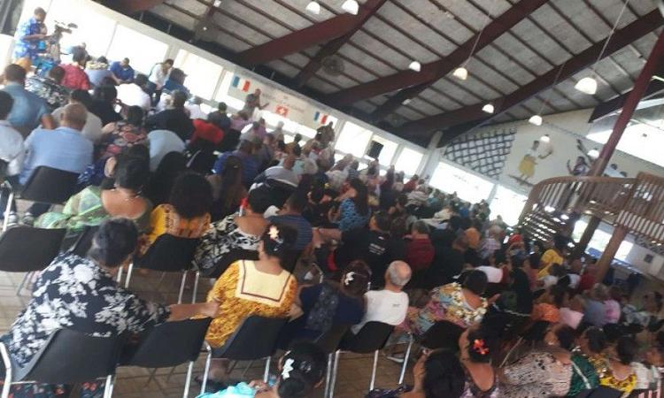 Affluence au foyer wallisien