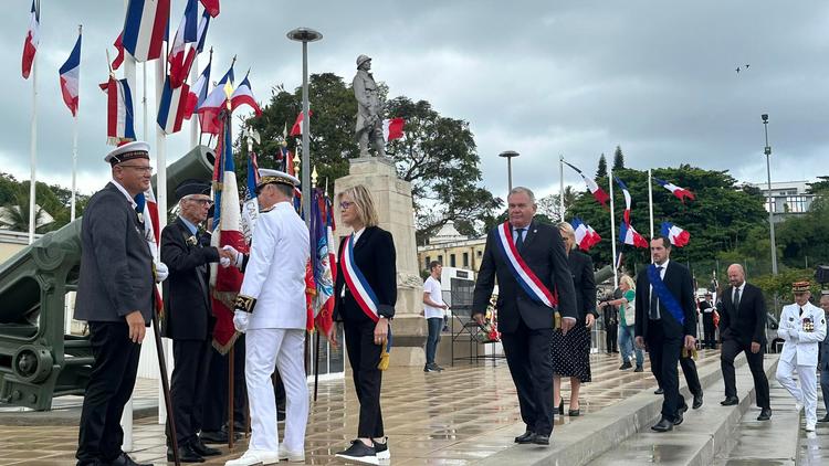 Commémorations du 11 novembre pluvieuses à Nouméa