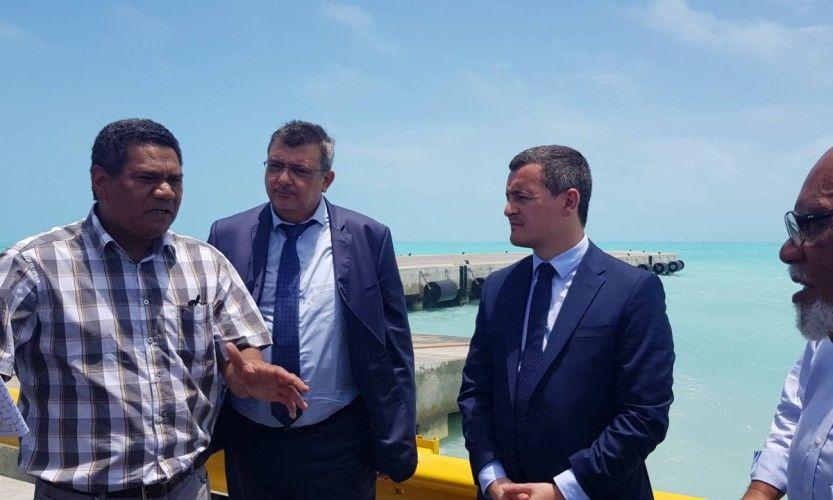 Gérald Darmanin à Ouvéa