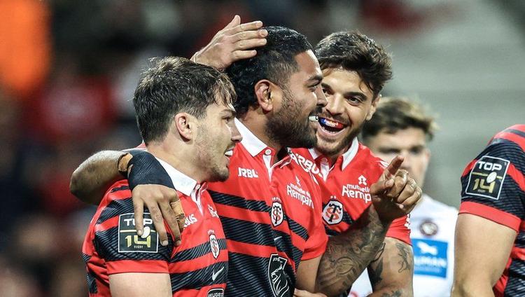 Néti et Mauvaka champions de France de Rugby avec Toulouse