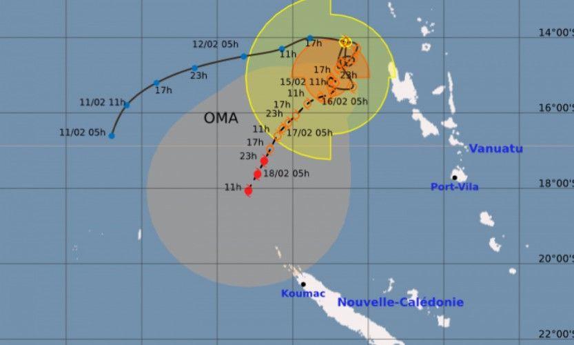 Oma : Pré-alerte cyclonique à 18h
