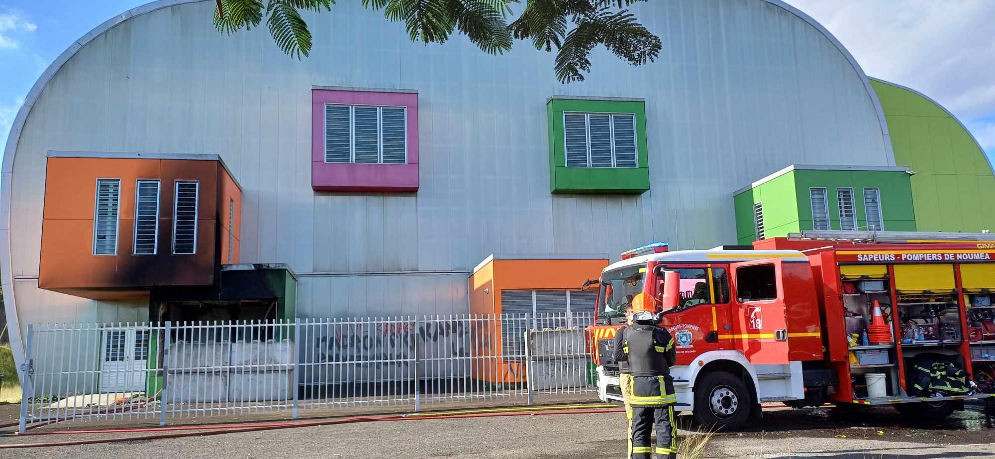 Nouvel incendie à la salle omnisports Anéwy de la Vallée du Tir