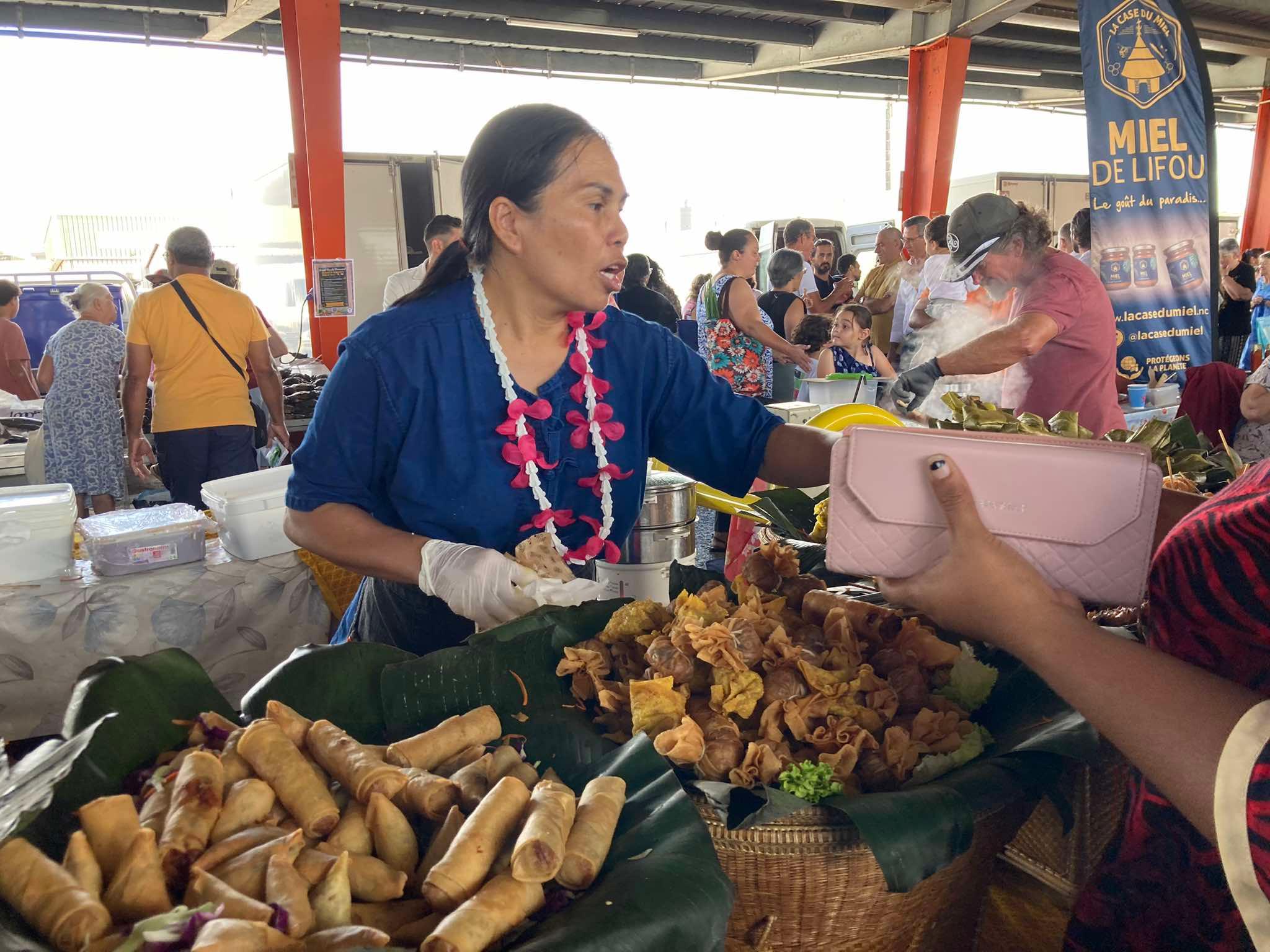 Les producteurs au Grand marché Broussard