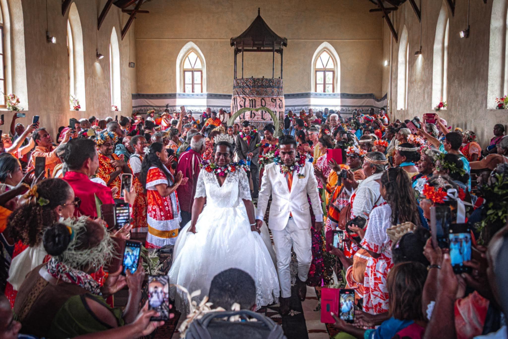 Mariage au Temple Protestant de Mou
