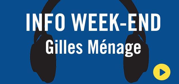 INFO WEEKEND GILLES MENAGE