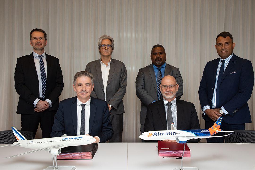 Aircalin et Air France signent un accord de partage de codes