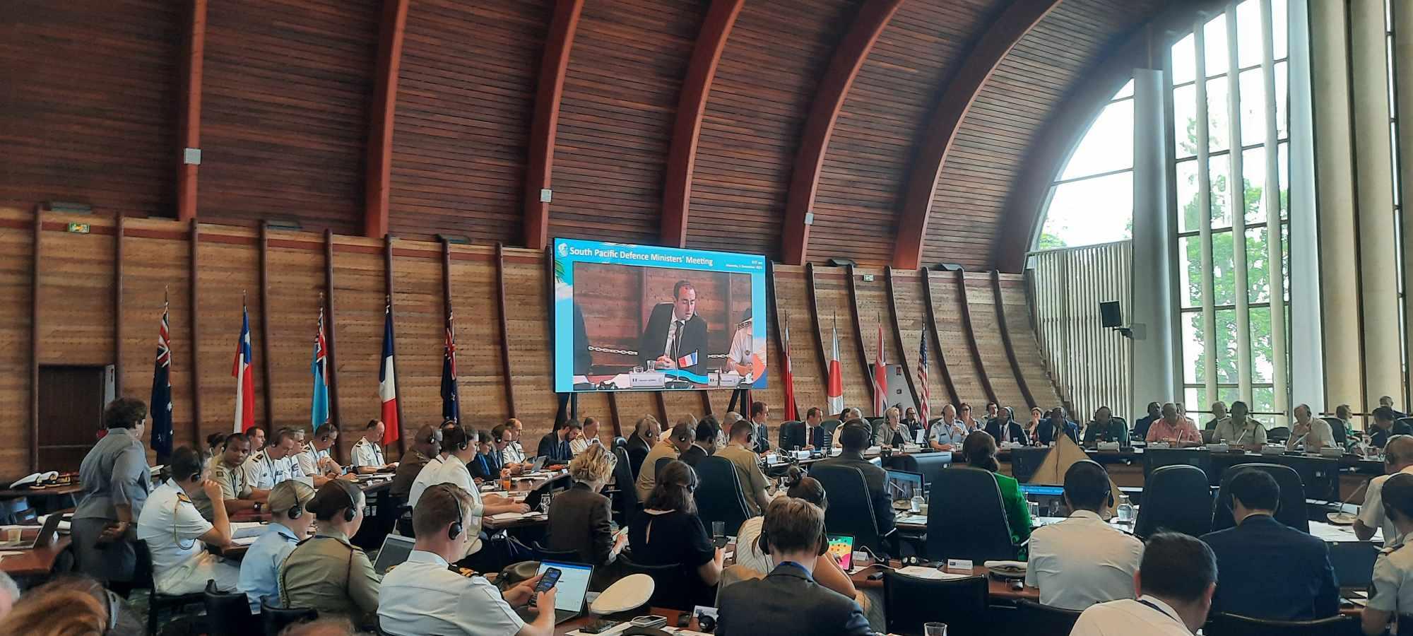Ouverture du 10e sommet des ministres de la défense du Pacifique Sud