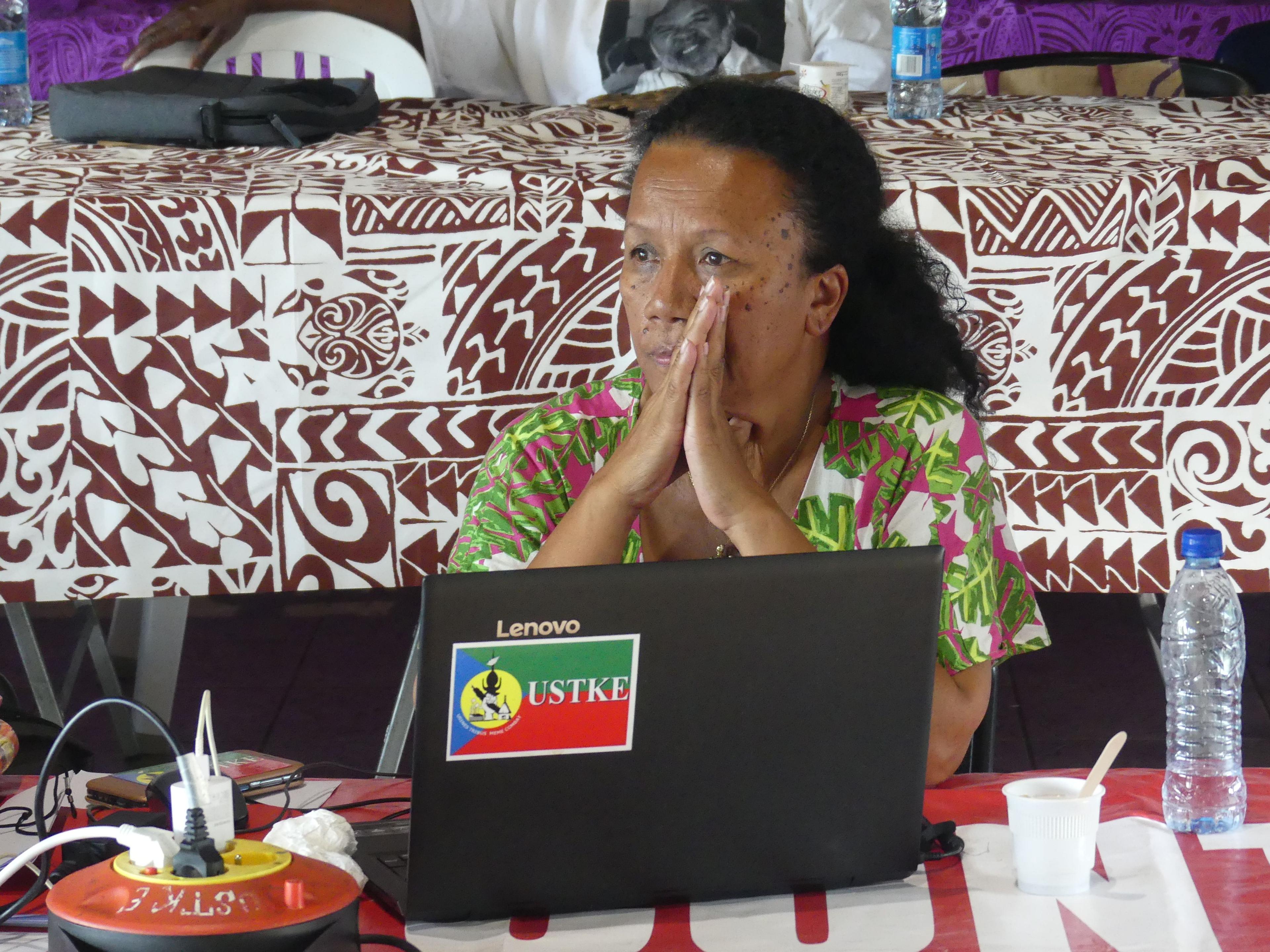 Mélanie Atapo nouvelle présidente de l'USTKE