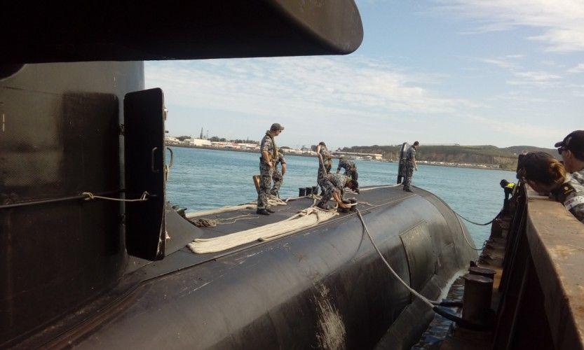 A bord du sous marin HMAS Farncomb