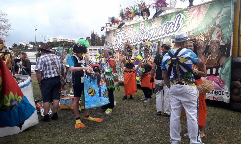 Ambiance polynésienne dans Nouméa