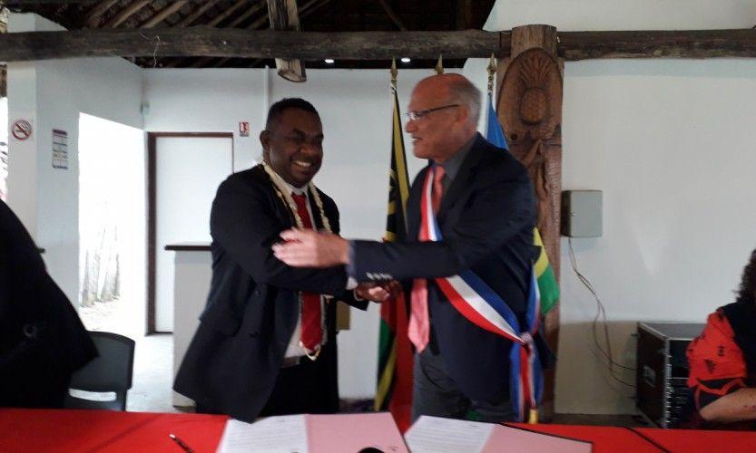 Jumelage du Mont-Dore et Luganville