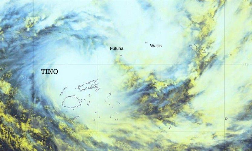 Tino perturbe les vols pour Wallis