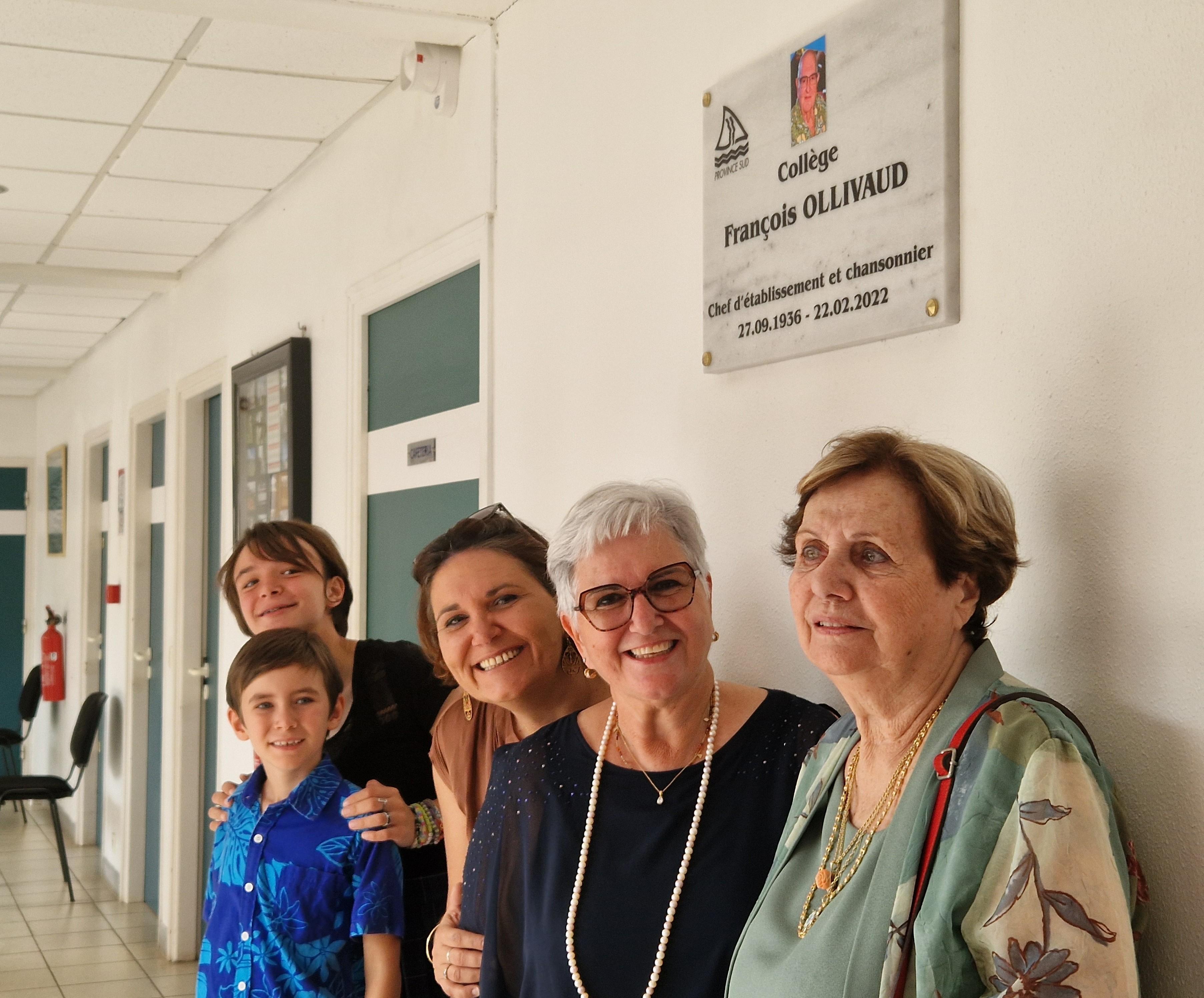 la famille de François Ollivaud