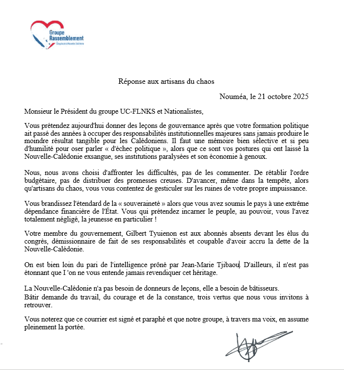 Lettre VR