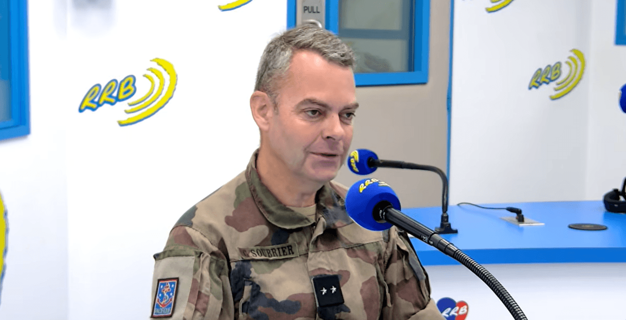 Général Soubrier, le commandant supérieur des FANC